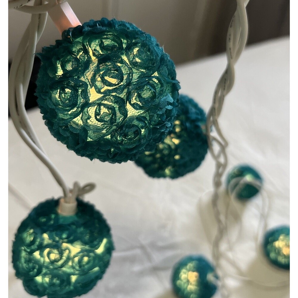 Set of 2) 20 String  Light Turquoise For Decorative Purposes